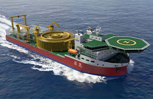 ZPMC Starts Building Multipurpose CLV for Far East Cable