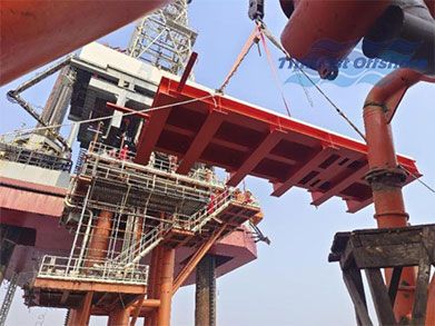 Jidong Oilfield (Offshore Jacket and Platform Installation) Project (Year 2023)
