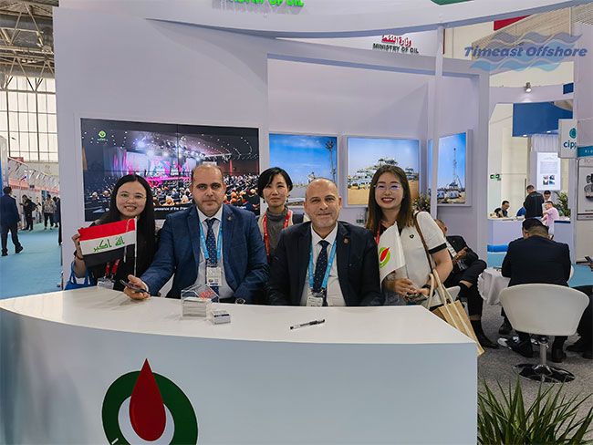 TIMEAST Visited the 23rd China International Petroleum