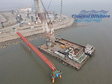 Jidong Oilfield (Offshore Jacket and Platform Installation) Project (Year 2023)