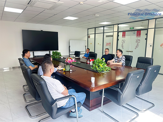 Strong Alliance! Yangpu Hongkun and TIMEAST Collaborate to Drive New Developments in International Offshore Engineering
