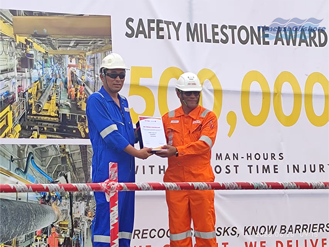 A Proud Moment: Our Malaysia Project Team Commended by Client for HSE Excellence During Work Safety Month