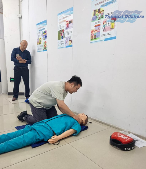 Saving Lives When Every Second Counts! Timeast Participates in CPR and AED Certification Training Saving Lives When Every Second Counts! Timeast Participates in CPR and AED Certification Training