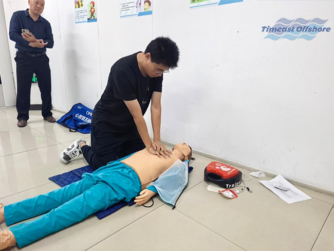 Saving Lives When Every Second Counts! Timeast Participates in CPR and AED Certification Training Saving Lives When Every Second Counts! Timeast Participates in CPR and AED Certification Training